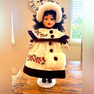 Victorian Collection Genuine Porcelain Doll by Melissa Jane, limited edition